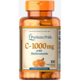 Витамин С-1000 с биофлаваноидами, Vitamin C-1000 mg, Puritan's Pride, 100 капсул
