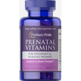Витамины для беременных, Prenatal Vitamins, Puritan's Pride, 100 таблеток
