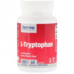 L-триптофан, Jarrow Formulas, 500 мг, 60 капсул