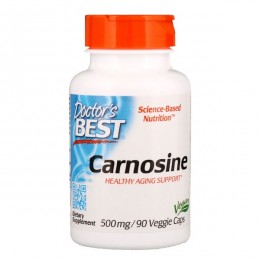 L-карнозин, Doctor's Best, 500 мг, 90 капсул.