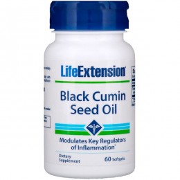 Масло черного тмина, Life Extension, 60 капсул