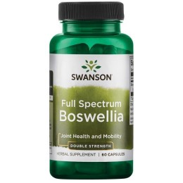 Босвеллия усиленная, Swanson, Boswellia - Double Strength, 800 мг, 60 капсул