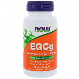 Экстракт зелёного чая, для похудения, Галлат эпигаллокатехина EGCG, Now Foods, 90 капсул