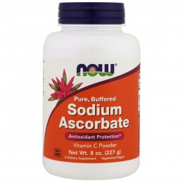 Аскорбат натрия, Sodium Ascorbate, Now Foods, 227 г.