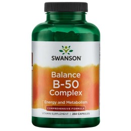 Комплекс витаминов группы B, В-50, Swanson, 250 капсул
