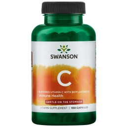 Витамин С с цитрусовыми биофлавоноидами, Swanson, 100 капсул