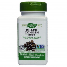 Клопогон, Black Cohosh Root, Nature's Way, 540 мг, 100 капсул