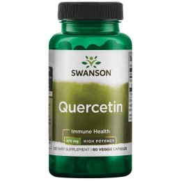 Кверцетин, Swanson, 475 мг, 60 капсул