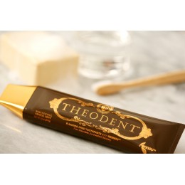 Детская зубная паста Theodent, Kids, Fluoride-Free Chocolate Toothpaste, 97 грамм