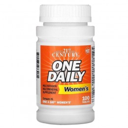 Комплекс витамин для женщин Одна таблетка в День, One Daily, 21st Century, 100 таблеток
