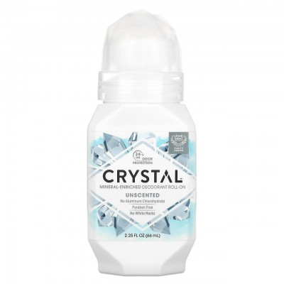 Шариковый дезодорант Кристал, без запаха, Crystal, 66 мл, , CBD-30006, Crystal, Дезодоранты антиперспиранты
