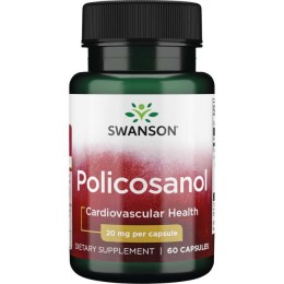Поликозанол, Swanson, 20 мг, 60 капсул