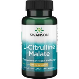 L-цитруллин малат комплекс, L-Citrulline Malate Complex, Swanson, 750 мг, 60 капсул