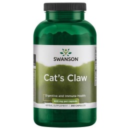 Кошачий коготь, Cat's Claw, Swanson, 500 мг, 250 капсул