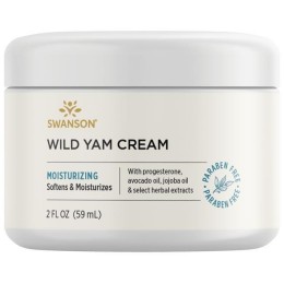 Крем с диким ямсом, Wild Yam Cream, Swanson, 59 мл