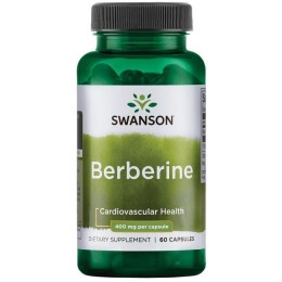 Берберин, Swanson, Berberine, 400 мг, 60 капсул