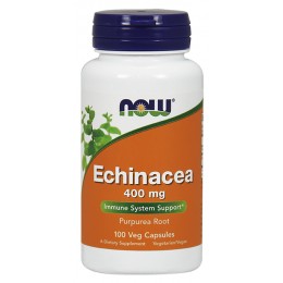 Эхинацея Echinacea Purpurea, Now Foods, 400 мг, 100 капсул, скидка