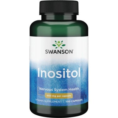 Инозитол витамин при планировании беременности, Swanson, 650 мг, 100 капсул, скидка, , SW874-sale, Swanson, Акции!