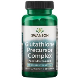 Комплекс для повышения глутатиона (аминокислоты, антиоксиданты, расторопша), Swanson, 60 капсул, скидка