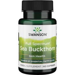 Облепиха, Sea Buckthorn, Swanson, 400 мг, 60 капсул, скидка