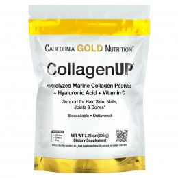 Рыбий коллаген для кожи California Gold Nutrition, CollagenUP 5000, 206 г