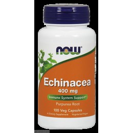 Эхинацея Echinacea Purpurea, Now Foods, 400 мг, 100 капсул